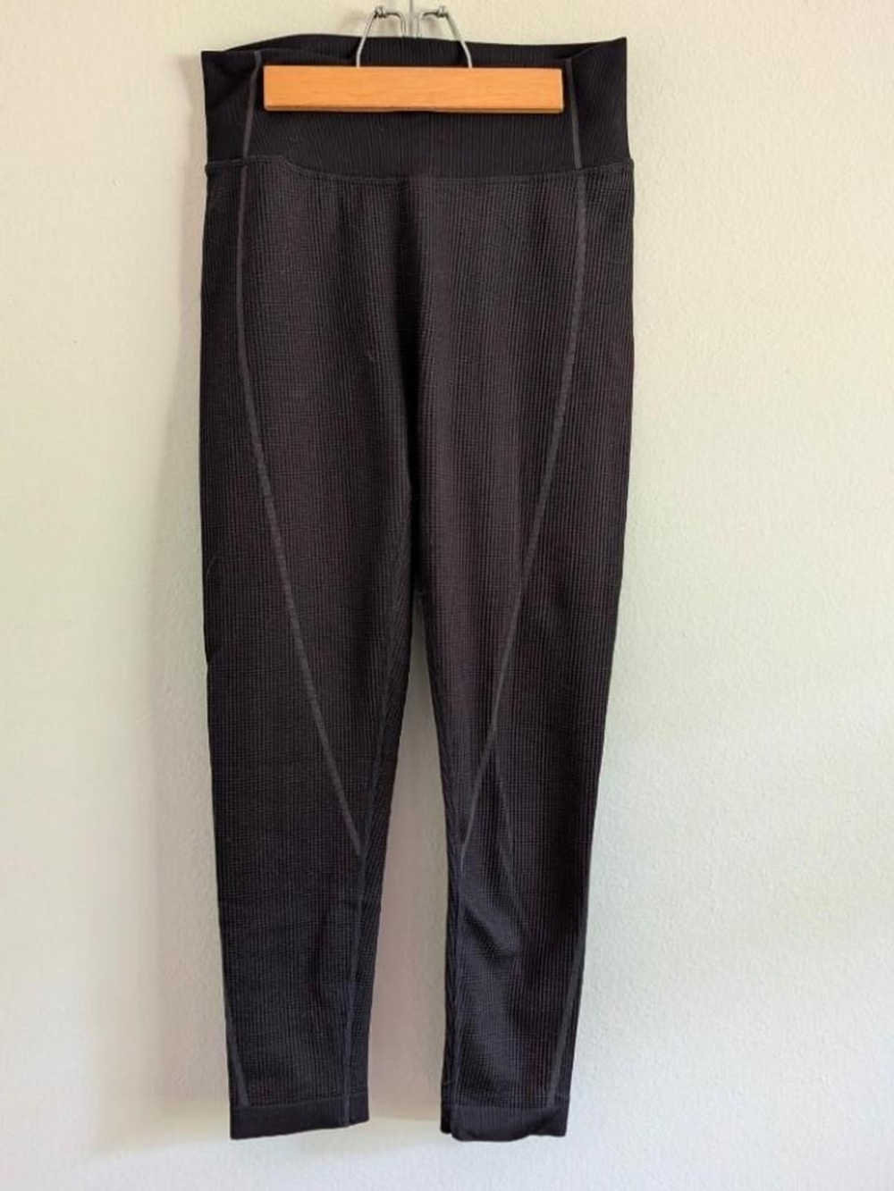 Aerie OFFLINE High-Waist Textured Black Women's Leggings